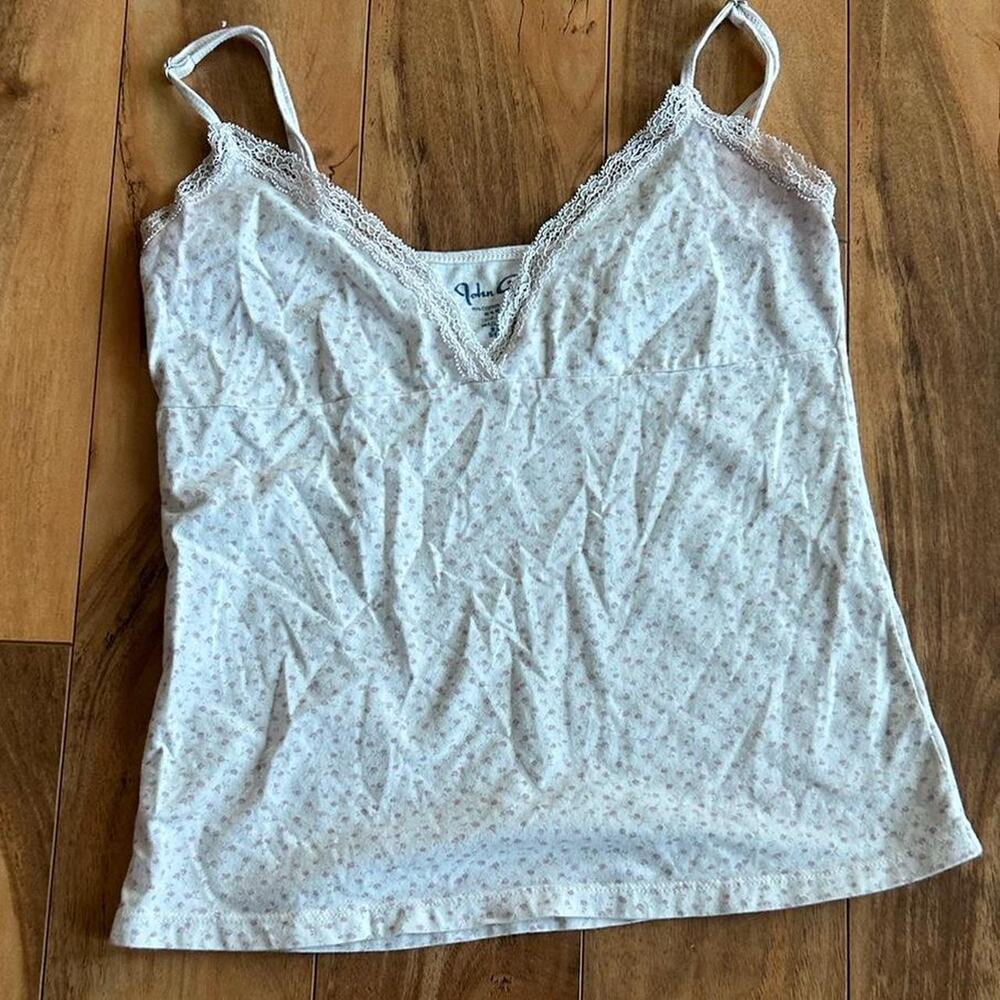Brandy melville floral lace cami